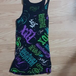 Fox tank top